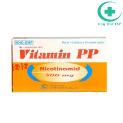 Vitamin PP 500mg Khapharco - Bổ sung Vitamin hiệu quả