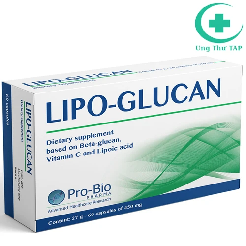 Lipo-Glucan - Giúp ổn định cholesterol, tăng cường sức đề kháng