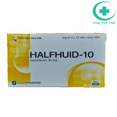 Halfhuid 10 - Thuốc điều trị mụn trứng cá nặng hiệu quả