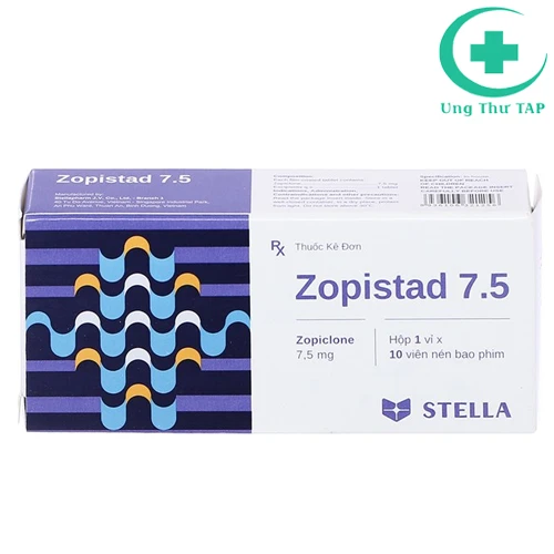 Zopistad 7.5 - Thuốc điều trị mất ngủ, khó ngủ hiệu quả