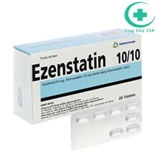 Ezenstatin 10/10 - Thuốc điều trị tăng Cholesterol trong máu
