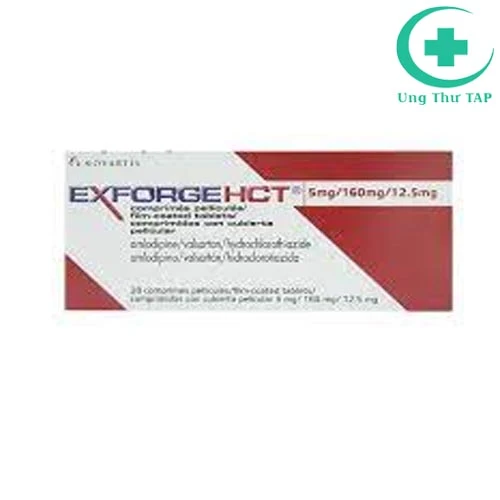 Exforge HCT 5mg/160mg/12,5mg - Thuốc điều trị tăng huyết áp