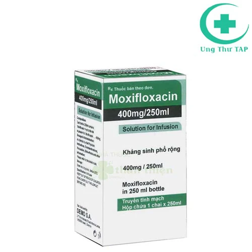 Moxifloxacin 400mg/250ml- Thuốc điều trị nhiễm khuẩn hiệu quả