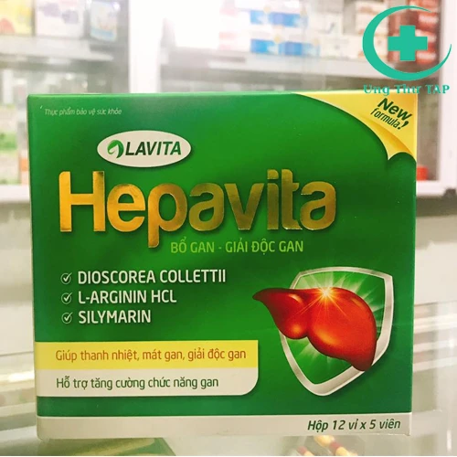 Hepavita - Giúp thanh nhiệt, giải độc, mát gan hiệu quả