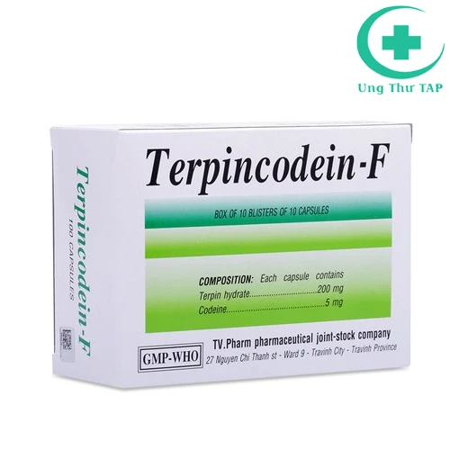 Terpincodein-F TV.Pharm - Thuốc trị ho gió, ho khan hiệu quả