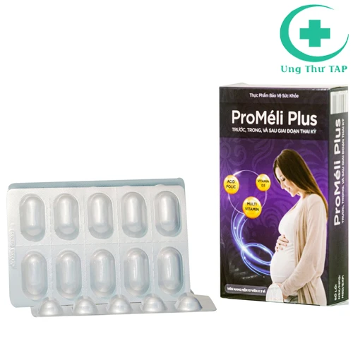 ProMéli Plus - Bổ sung vitamin cho phụ nữ có thai và cho con bú