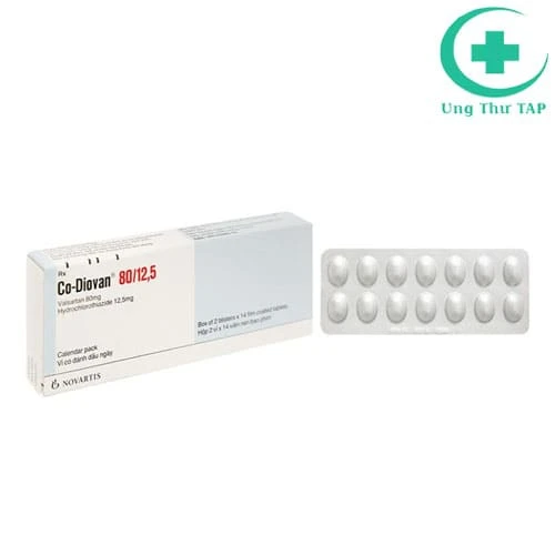 Co-Diovan 80/12.5 Tab - Thuốc điều trị tăng huyết áp hiệu quả