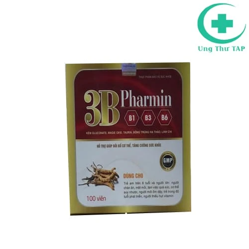 3B Pharmin - Hỗ trợ bồi bổ cơ thể, tăng cường sức khỏe