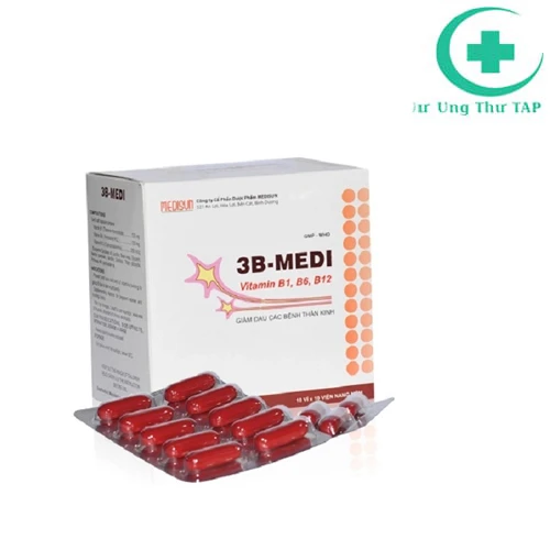 3B-Medi (viên nang)- thuốc bổ sung VITAMIN B1 B6 B12 hiệu quả