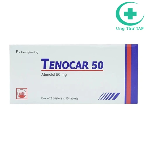 Tenocar 50 - Thuốc điều trị tăng huyết áp và đau thắt cơ ngực