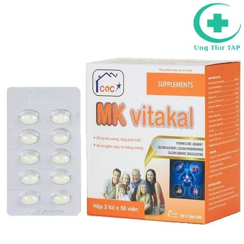 CQC MK Vitakal - Bổ sung canxi, phòng chống loãng xương