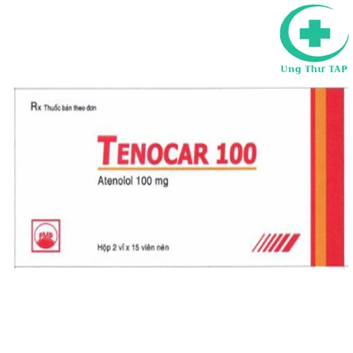 Tenocar 100 - Thuốc điều trị tăng huyết áp, đau thắt ngực