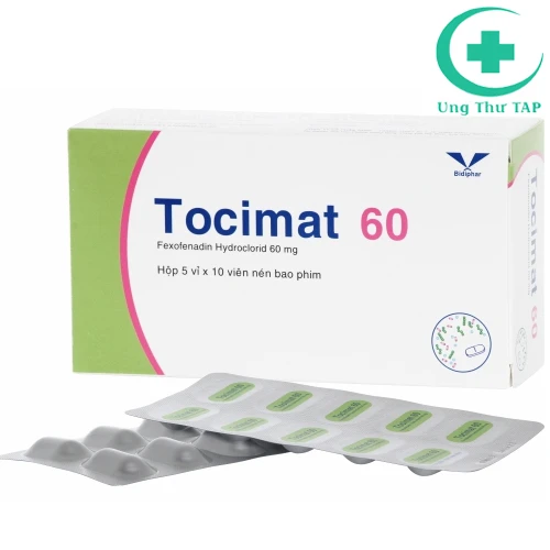 Tocimat 60 - Thuốc điều trị viêm mũi dị ứng của Bidiphar