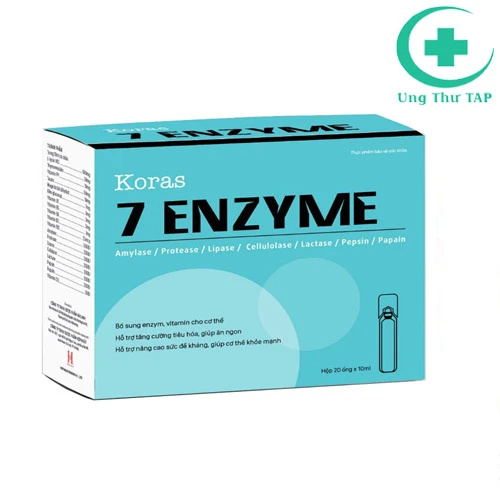 7 Enzyme Koras - Sản phẩm bổ sung enzym, vitamin cho cơ thể