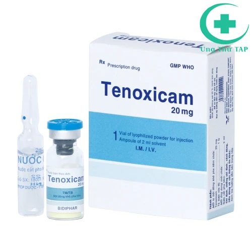 Tenoxicam 20mg Bidiphar - Thuốc giảm đau chống viêm xương khớp