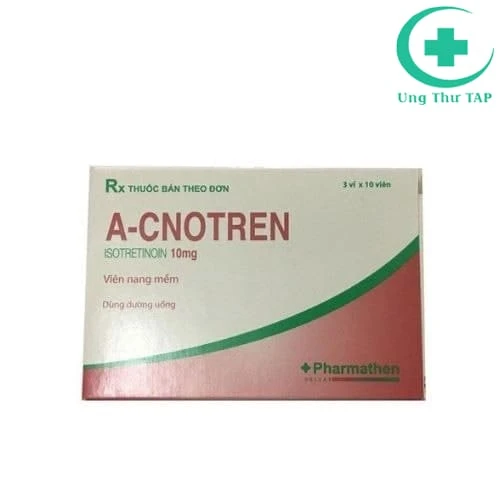 A-Cnotren 10 - Thuốc điều trị mụn trứng cá nặng cuả Hy Lạp
