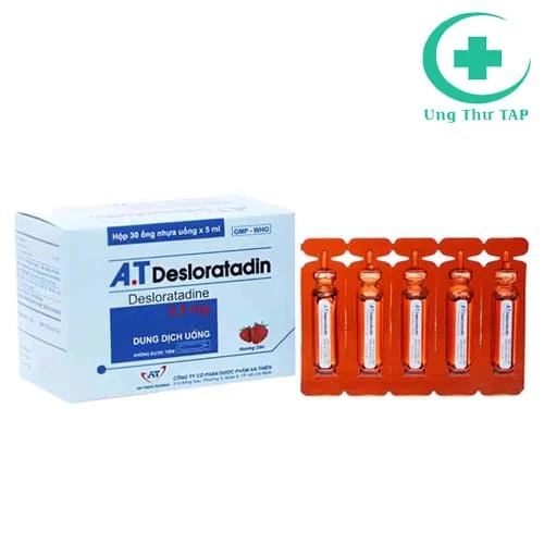A.T Desloratadin - Thuốc điều trị đường hô hấp hiệu quả