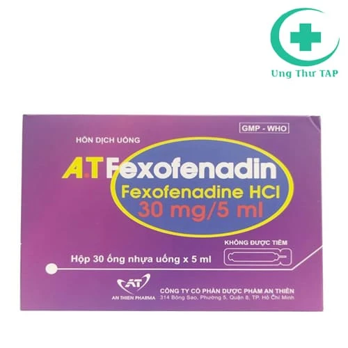 A.T Fexofenadin -Thuốc điều trị viêm mũi dị ứng hàng đầu