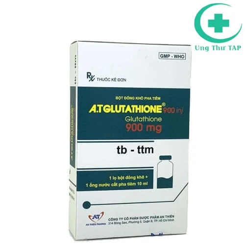 A.T Glutathione 900 inj. - Thuốc điều trị nhiễm độc chất lượng