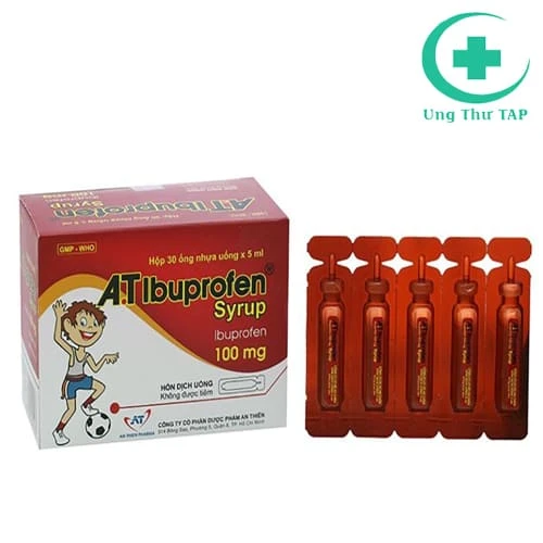 A.T Ibuprofen Syrup - Thuốc điều trị giảm đau hạ sốt an toàn