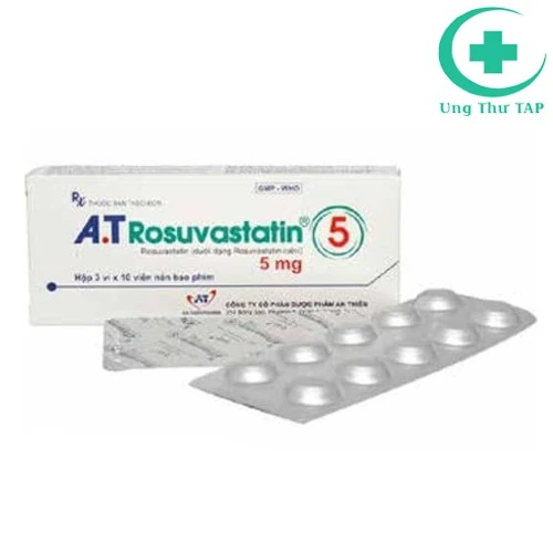 A.T Rosuvastatin 5 - Thuốc điều trị tăng Cholesterol hiệu quả
