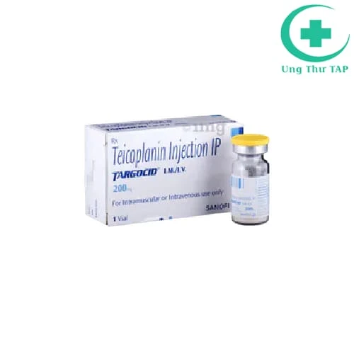 A.T Teicoplanin 200 inj - Thuốc điều trị nhiễm khuẩn hiệu quả