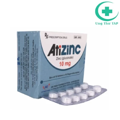 A.T Zinc 10mg (Atizinc) viên - Thuốc bổ sung kẽm cho cơ thể