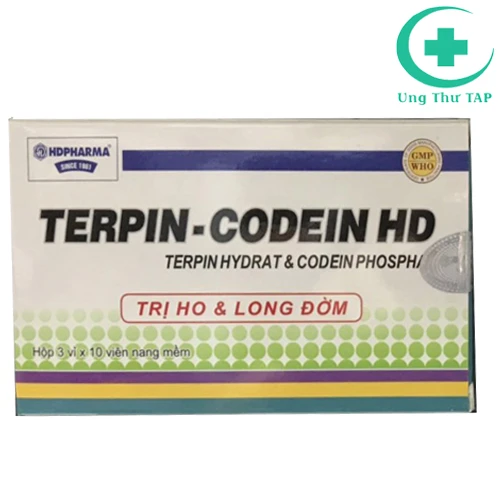 Terpin - Codein HD - Thuốc trị ho long đờm của HDPharrma