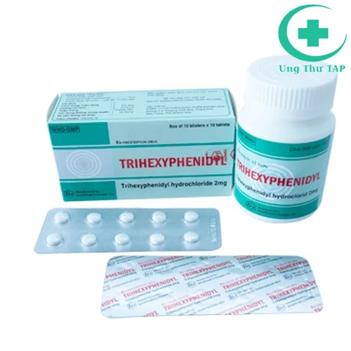 Trihexyphenidyl Khapharco - Thuốc trị và hỗ trợ bệnh Parkinson
