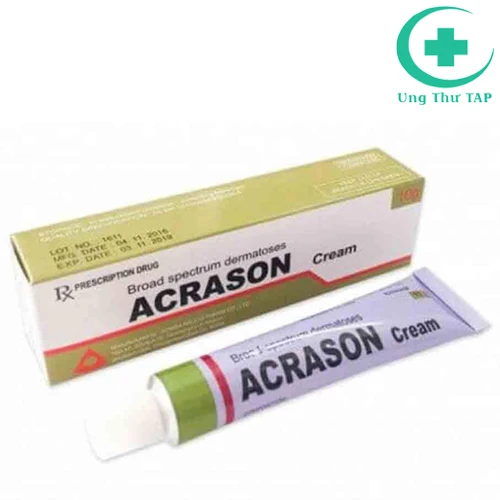 Acrason Cream 10g - Thuốc điều trị viêm da, nấm da, dị ứng