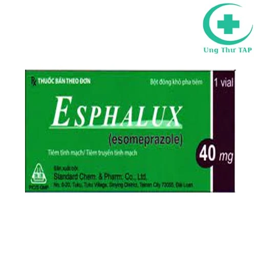 Esphalux (Esomeprazole) - Thuốc trị viêm loét dạ dày tá tràng