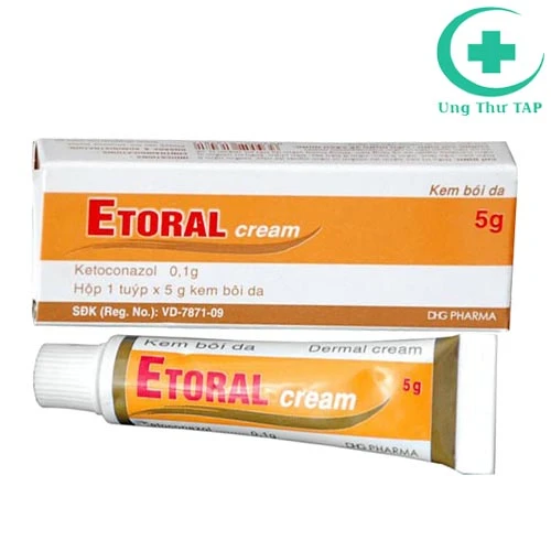 Etoral Cream - Thuốc bôi ngoài da điều trị nhiễm vi nấm