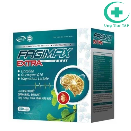 Fagimax extra - Hỗ trợ tăng cường tuần hoàn máu não