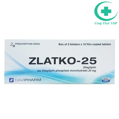 Zlatko-25 - Thuốc điều trị cho bệnh nhân đái tháo đường tuýp 2