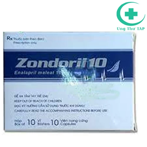 Zondoril 10 - Thuốc điều trị cao huyết áp không rõ nguyên nhân