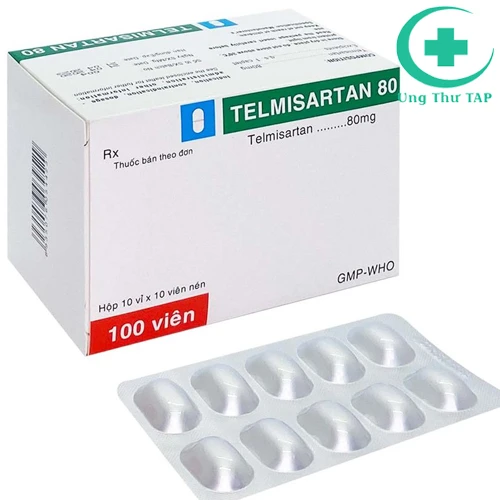 Telmisartan 80 - Thuốc trị tăng huyết áp dành cho người lớn