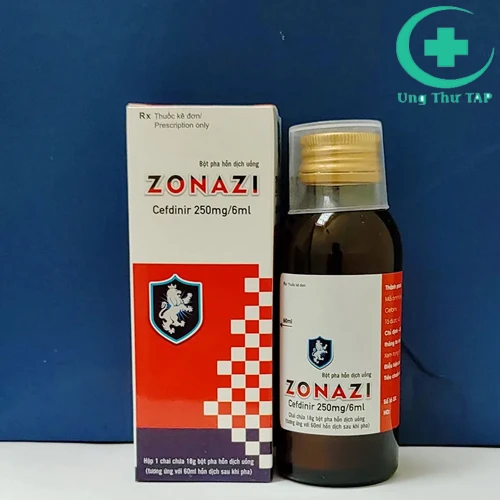Zonazi 250mg - Thuốc điều trị nhiễm khuẩn từ nhẹ tới vừa