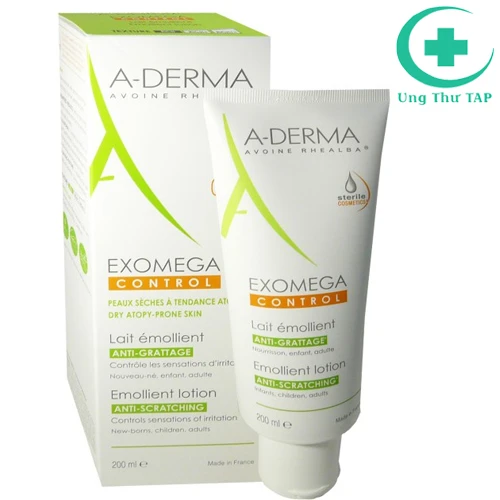 A-Derma Exomega 200ml - Kem dưỡng ẩm giảm ngứa, khô da