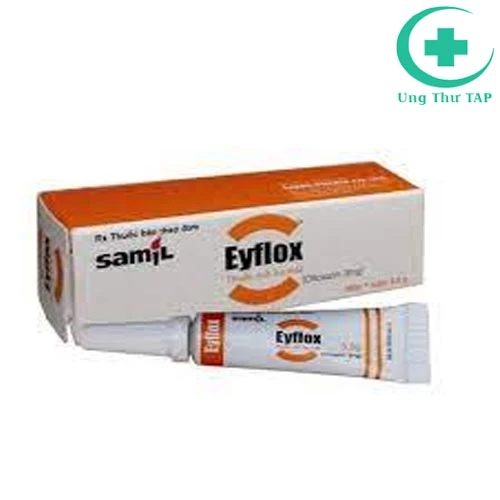 Eyflox Ophthalmic Ointment - Thuốc tra mắt trị nhiễm khuẩn mắt