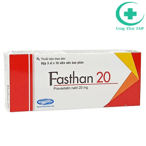 Fasthan 20 - Thuốc điều trị rối loạn lipid máu của SaVi