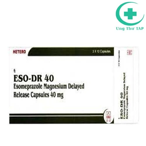 Eso-DR 20 - Thuốc điều trị viêm loát dạ dày tá tràng hiệu quả