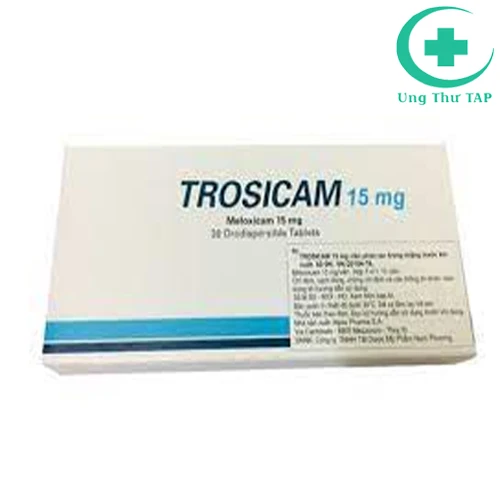 Trosicam 15mg - Thuốc điều viêm đau xương khớp của Tây Ban Nha