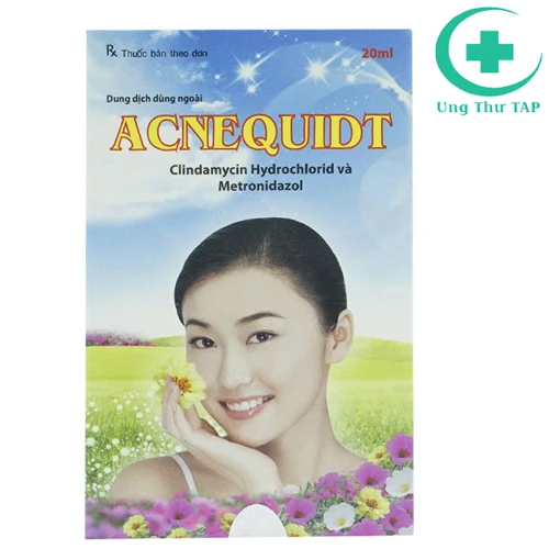 AcneQuidt 20ml - Thuốc trị mụn trứng cá hoặc nhiễm khuẩn da
