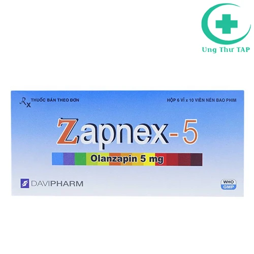 Zapnex-5 - Thuốc điều trị tâm thần phân liệt hiệu quả