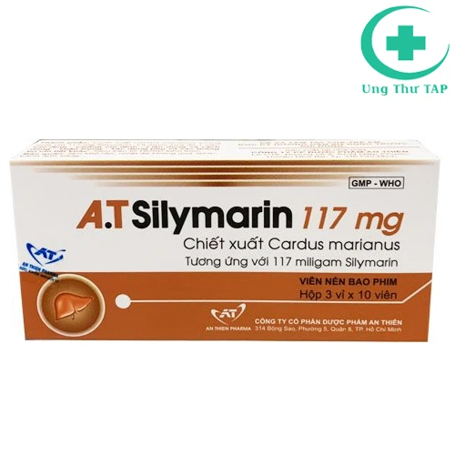 A.T Silymarin 117mg - Thuốc bổ giúp tăng cường chức năng gan