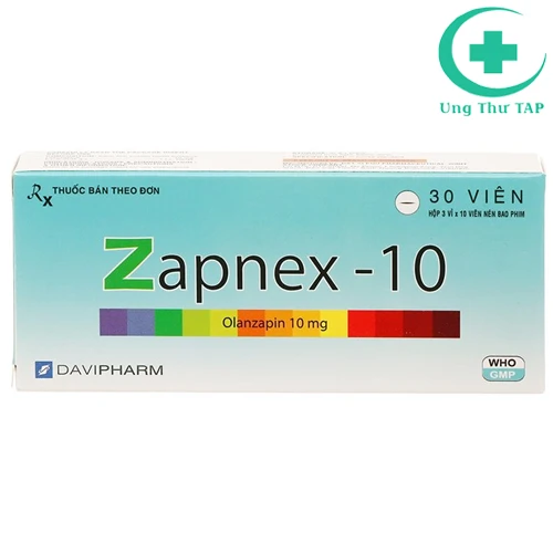 Zapnex-10 - Thuốc điều trị tâm thần phân liệt của Davipharm