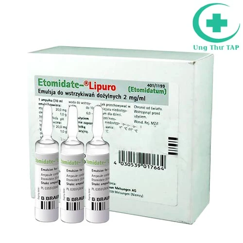 Etomidate - Lipuro - Thuốc khởi mê cho ca phẫu thuật ngắn