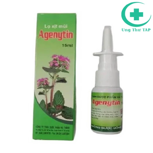 Agenytin 15ml - Thuốc xịt mũi thảo dược trị viêm mũi dị ứng