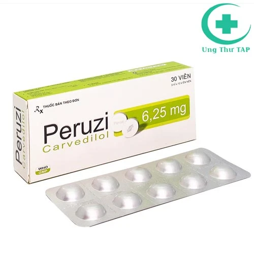 Peruzi-6,25 - Thuốc bệnh huyết áp  và tim mạch