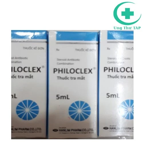 Philoclex - Thuốc nhỏ mắt kháng sinh điều trị viêm